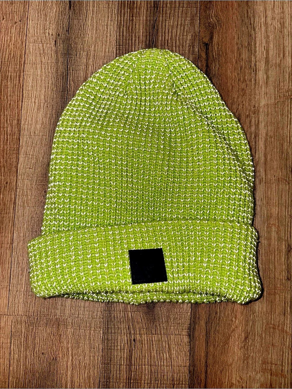 Free People Movement Lime Green Knit Beanie NWT